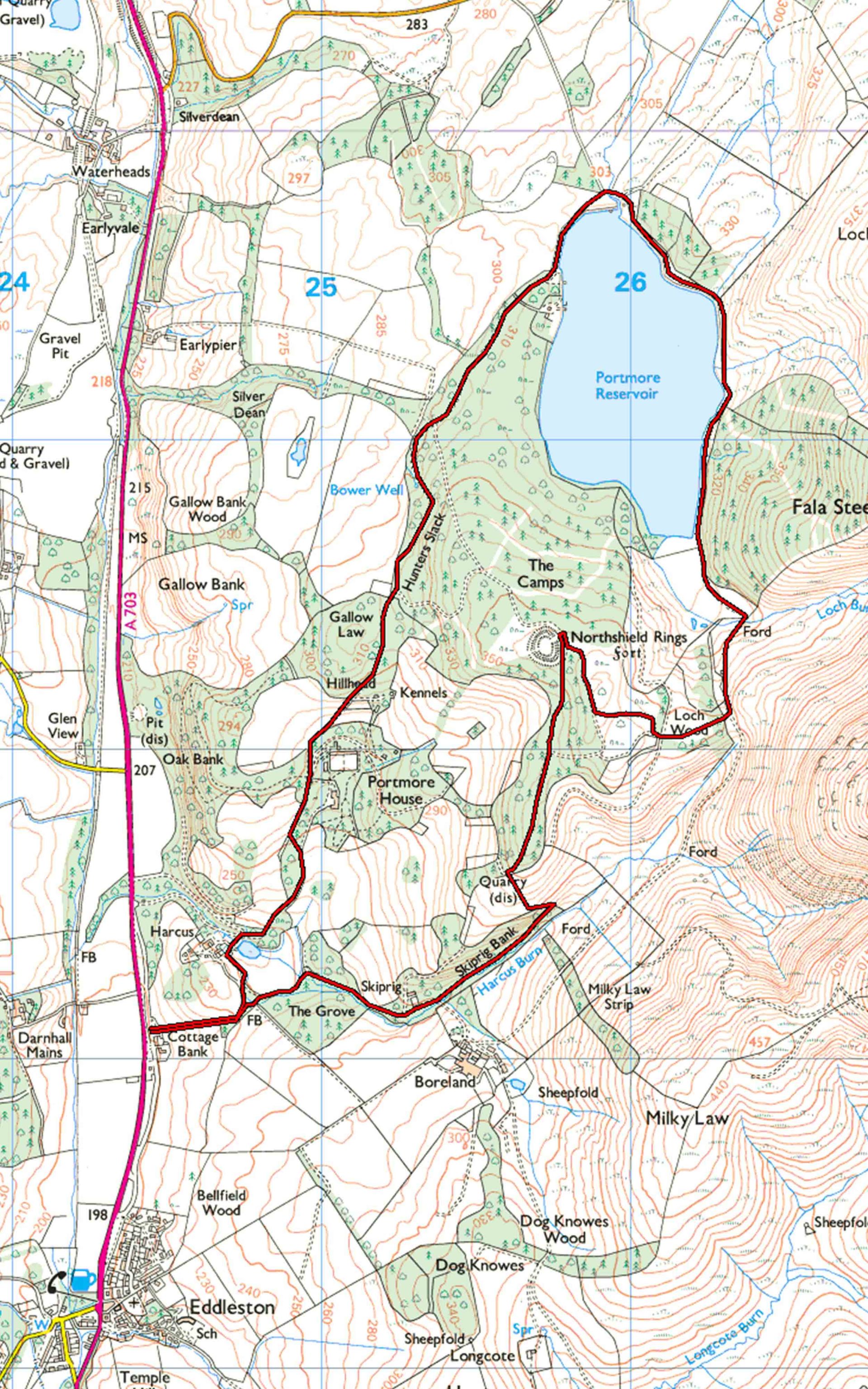 route map